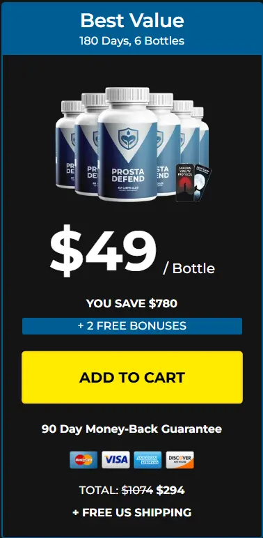 Prosta Defend 6 Bottle Price